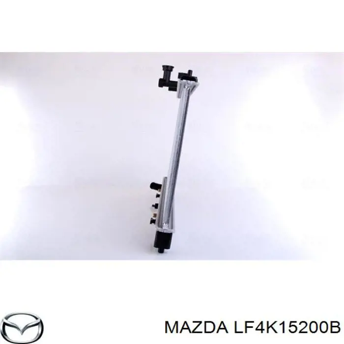 Do koszyka LF4K15200B Mazda Chłodnica silnika