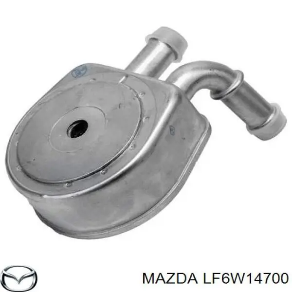 Chłodnica oleju, pod filtrem Mazda LF6W14700 cena, od 48,06 USD