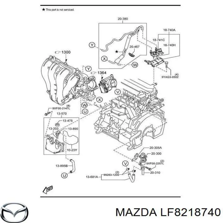 Do koszyka HSE0512 Hotaru Zawór elektromagnetyczny regulacji klapy EGR