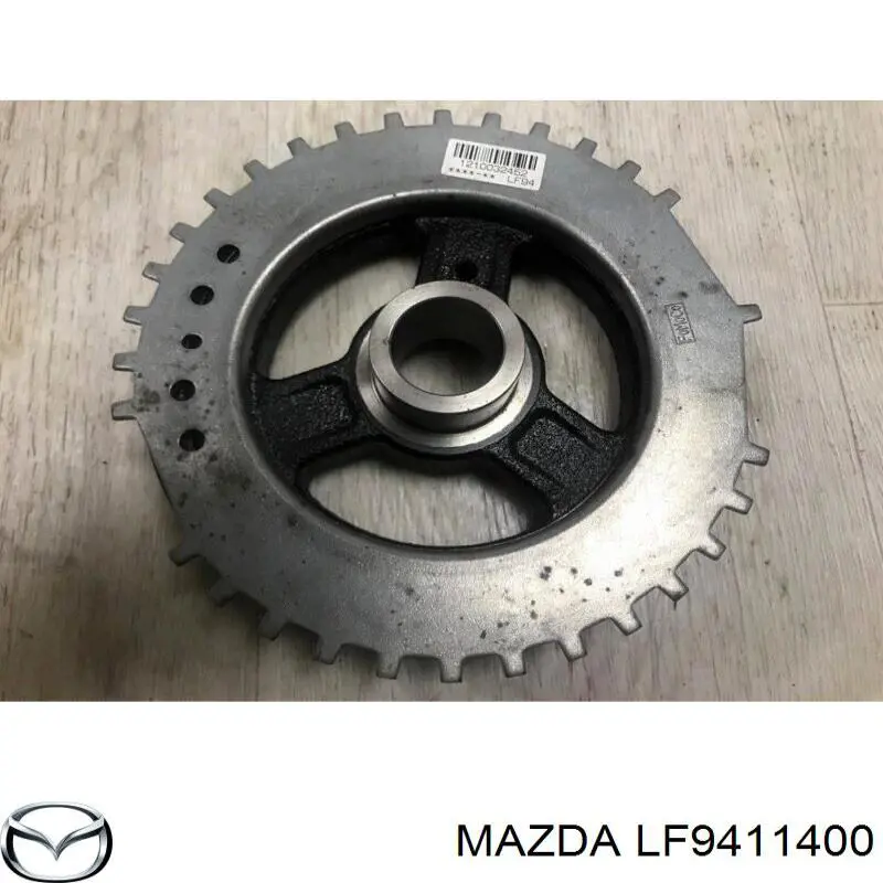 Do koszyka LF9411400 Mazda Koło pasowe wału korbowego