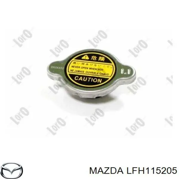 Pokrywa (korek) chłodnicy Mazda LFH115205 cena, od 7,20 USD