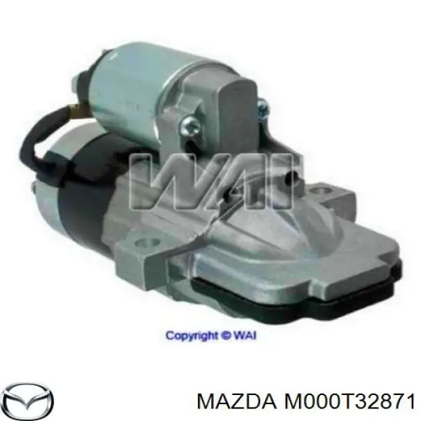 Do koszyka M000T32871 Mazda Rozrusznik
