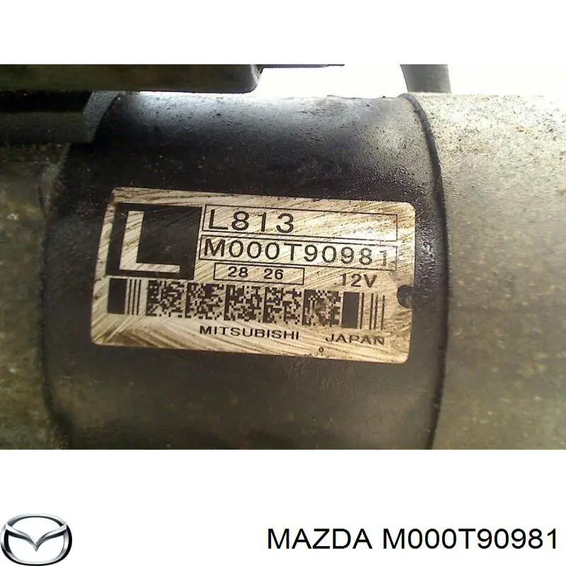 M000T90981 Mazda rozrusznik