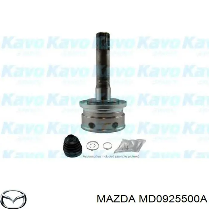 Półoś napędowa przednia prawa MD0925500A Mazda