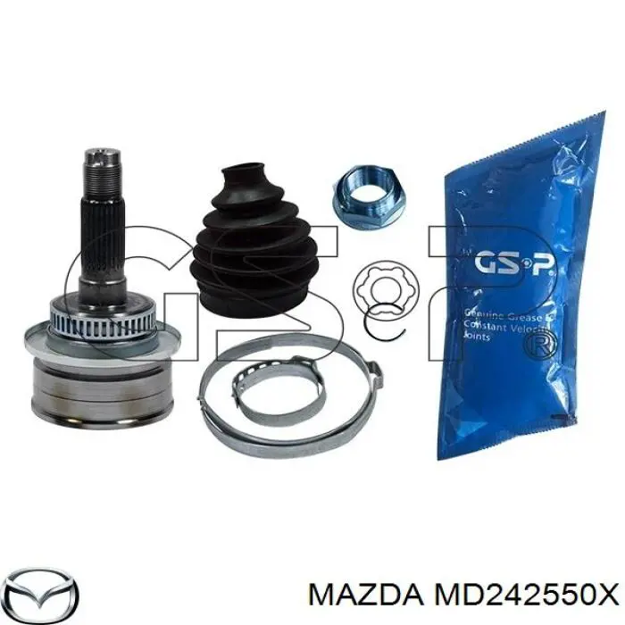 Przegub homokinetyczny przedni zewnętrzny Mazda MD242550X cena, od 44,09 USD