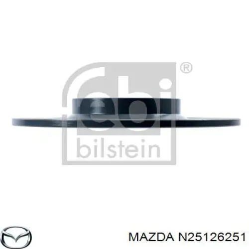 Tarcza hamulcowa tylna Mazda N25126251