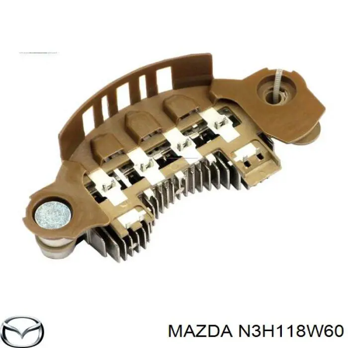 Mostek prostowniczy alternatora = Moster diodowy alternatora N3H118W60 Mazda