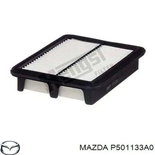 Do koszyka P501133A0 Mazda Filtr powietrza