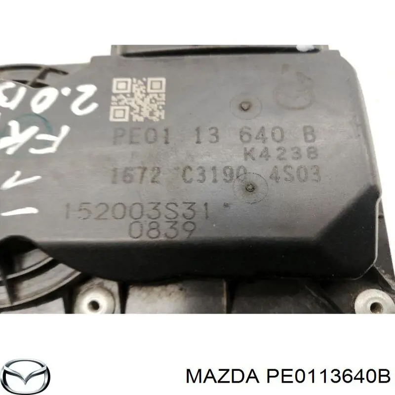 Przepustnica, komplet Mazda PE0113640B cena, od 40,60 USD