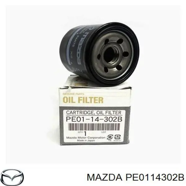 PE0114302B Mazda Filtr oleju