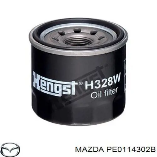 Filtr oleju Mazda PE0114302B cena, od 9,46 USD