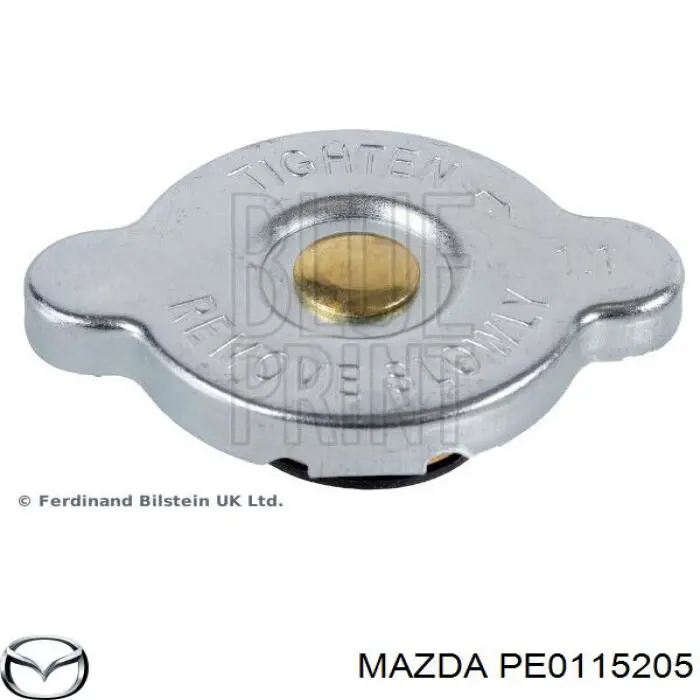Pokrywa (korek) chłodnicy Mazda PE0115205 cena, od 8,93 USD
