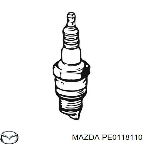 PE0118110 Mazda Świeca zapłonowa
