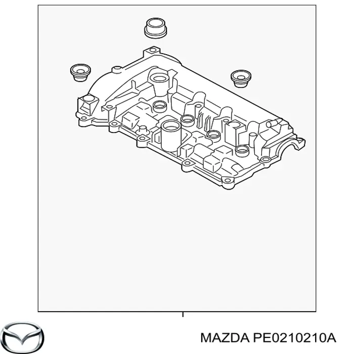 Pokrywa zaworowa Mazda CX-3 SUV (DK) (2015 - 2026) cena, od 144,02 USD