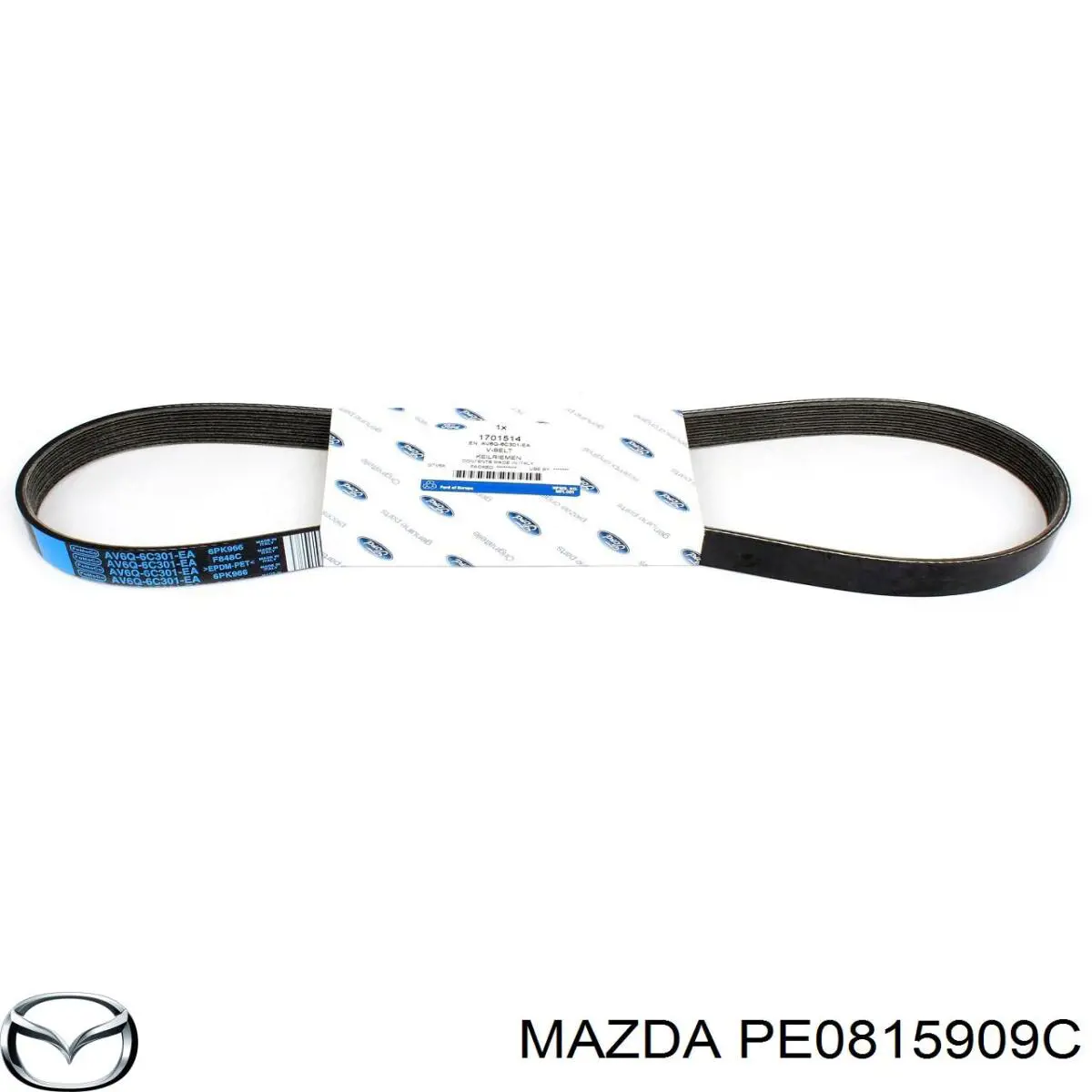 Pas napędowy mechanizmów PE0815909C Mazda