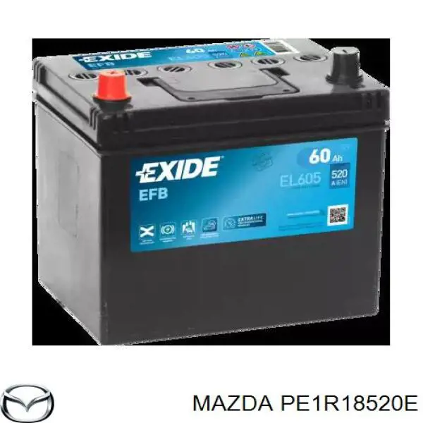 Bateria (akumulator) PE1R18520E Mazda