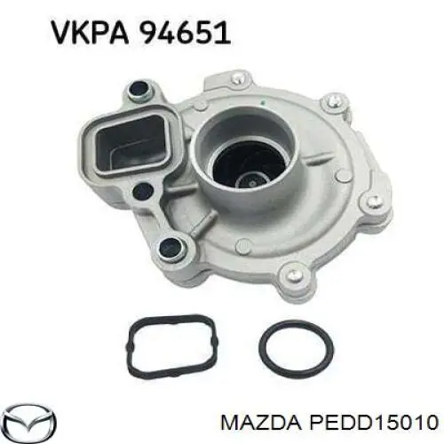Pompa chłodząca wodna Mazda PEDD15010 cena, od 49,48 USD