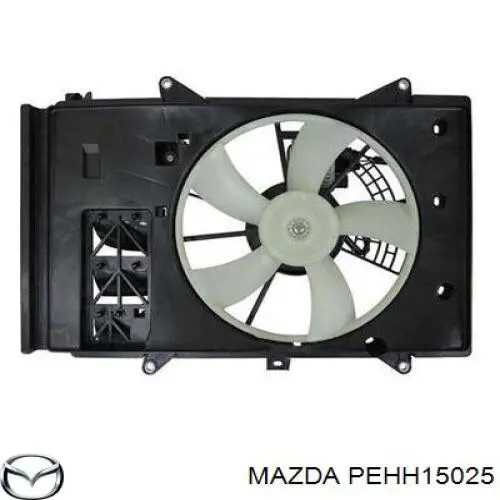 Do koszyka 47949 NRF Wentylator elektryczny układu chłodzenia, kompletny (silnik+wirnik) lewy