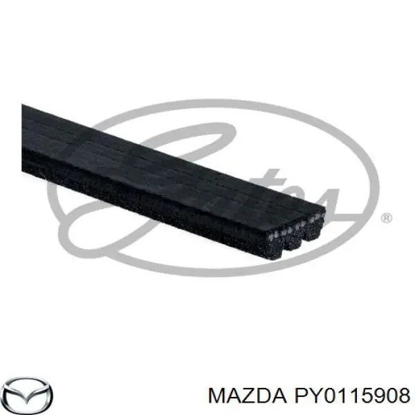 PY0115908 Mazda pas napędowy mechanizmów