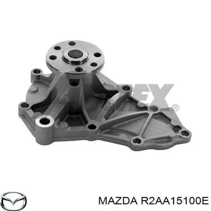 Do koszyka R2AA15100E Mazda Pompa chłodząca wodna