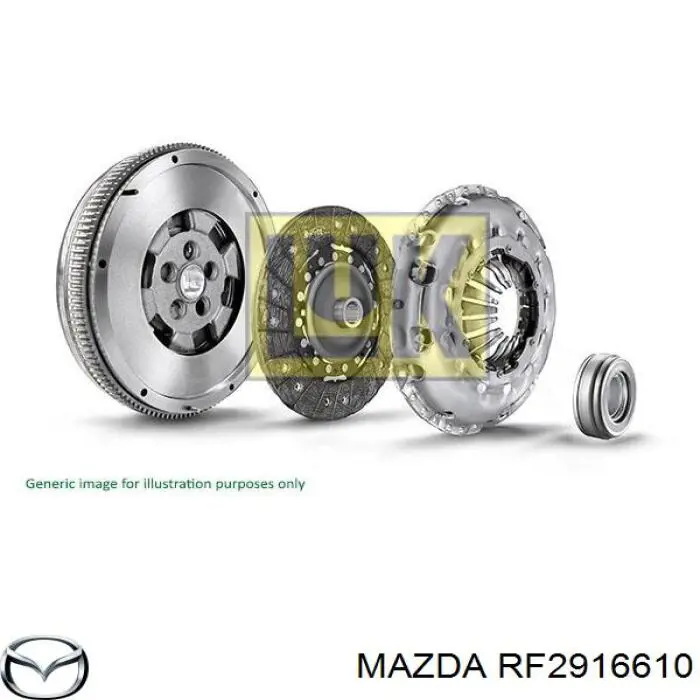 Do koszyka RF2916610 Mazda Koło zamachowe silnika