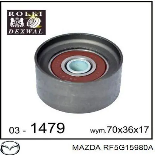 Napinacz paska napędowego Mazda RF5G15980A cena, od  