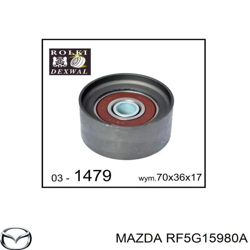 Napinacz paska napędowego RF5G15980A Mazda