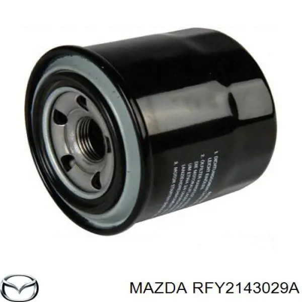 Do koszyka RFY2143029A Mazda Filtr oleju