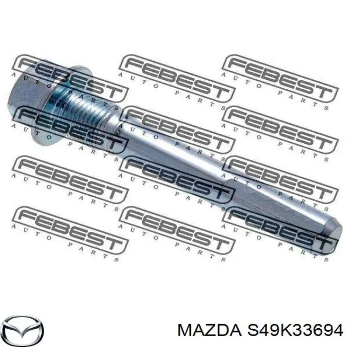 Prowadnica zacisku przedniego Mazda S49K33694 cena, od 5,82 USD