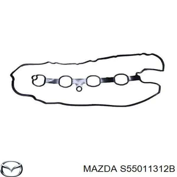 Uszczelniacz wału korbowego silnika tylny Mazda 2 (DL, DJ)