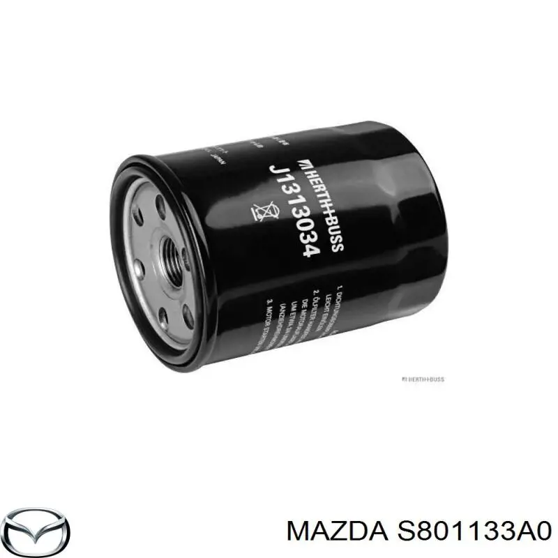 Filtr powietrza Mazda S801133A0