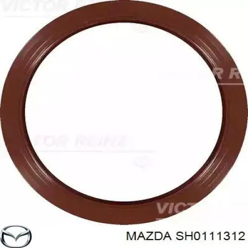 Uszczelniacz wału korbowego silnika tylny Mazda SH0111312 cena, od 31,71 USD
