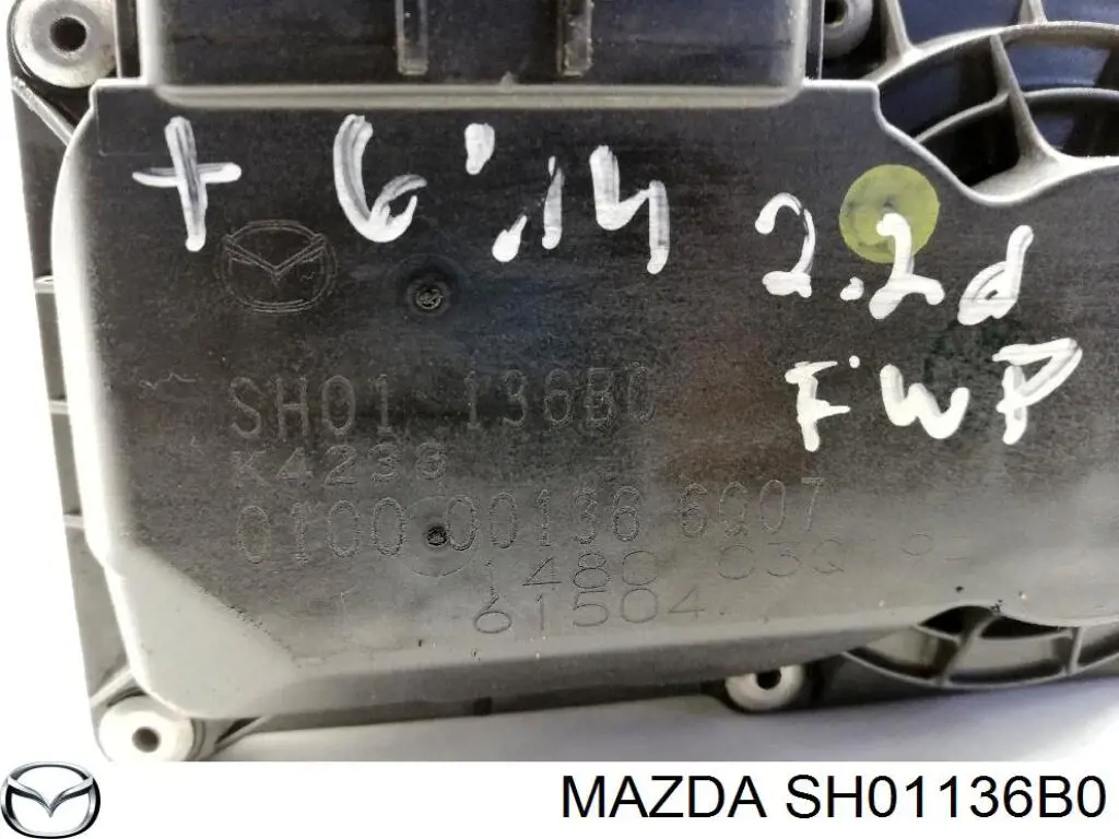 Do koszyka Przepustnica, komplet Mazda CX-5 I KE, GH