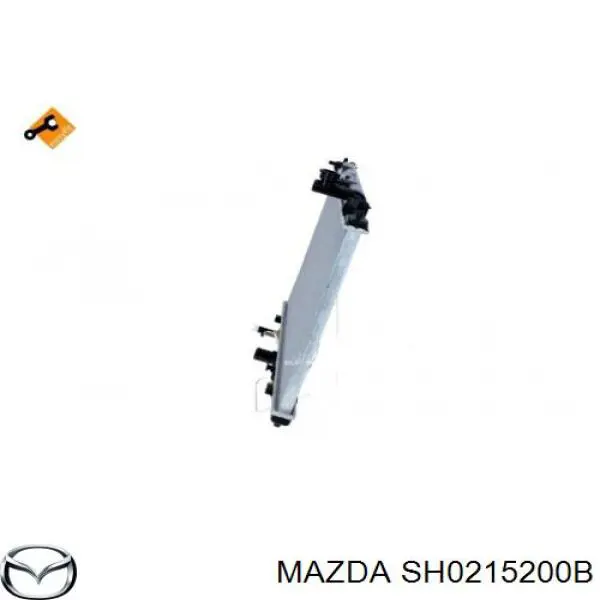 SH0215200B Mazda Chłodnica silnika