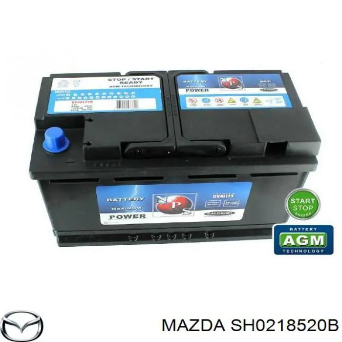 SH0218520B Mazda Bateria (akumulator)