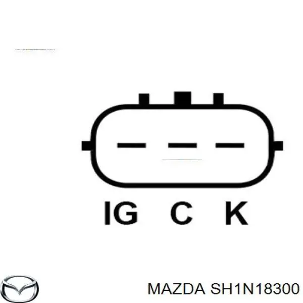 Alternator Mazda A2TX9781 cena, od 165,15 USD