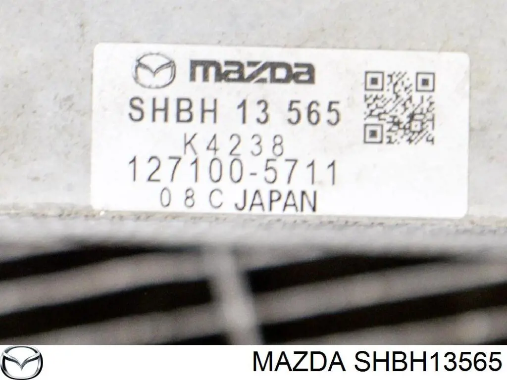 Chłodnica intercoolera SHBH13565 Mazda