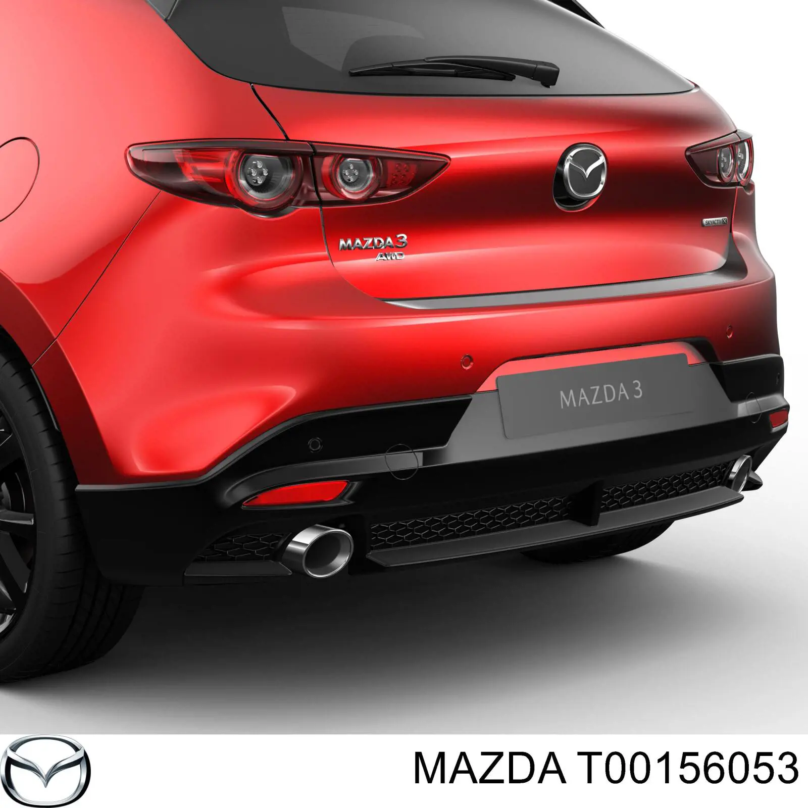Wkładka dna nadwozia do Mazda 3  BL