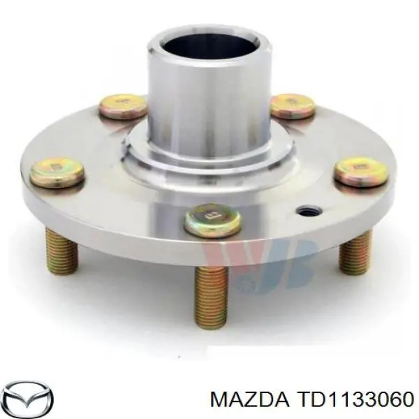 Piasta przednia Mazda TD1133060 cena, od 45,25 USD