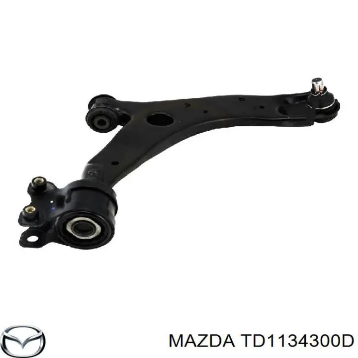 Do koszyka TD1134300D Mazda Wahacz zawieszenia przedniego dolny prawy
