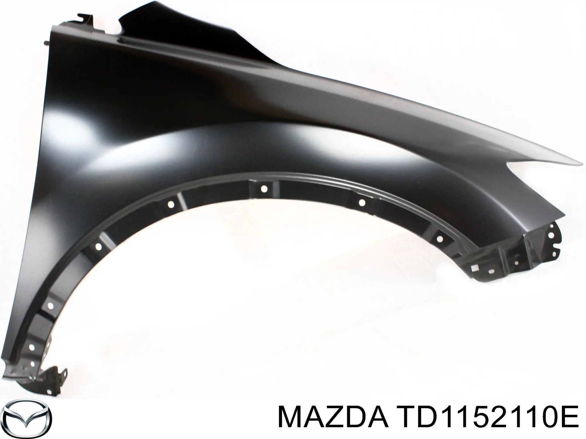 Błotnik przedni prawy Mazda TD1152110E cena, od 484,94 USD