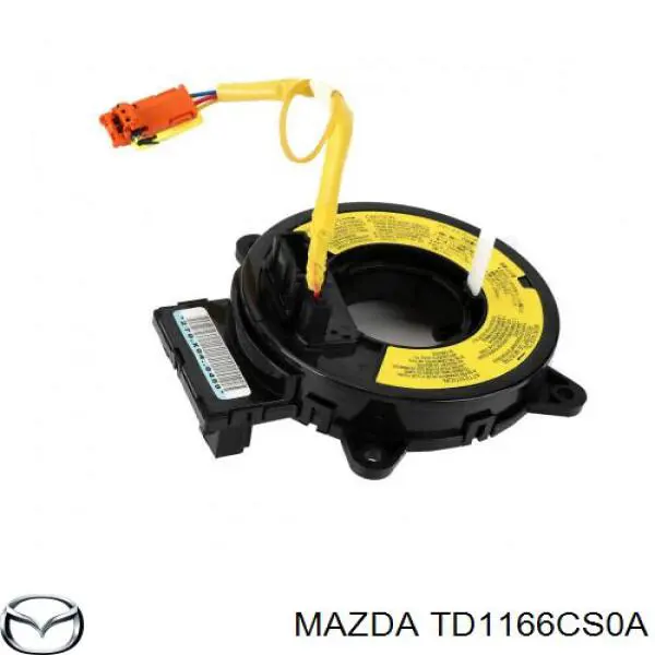 Pierścień kontaktowy AIRBAG, taśma kierownicy Mazda TD1166CS0A cena, od 45,97 USD