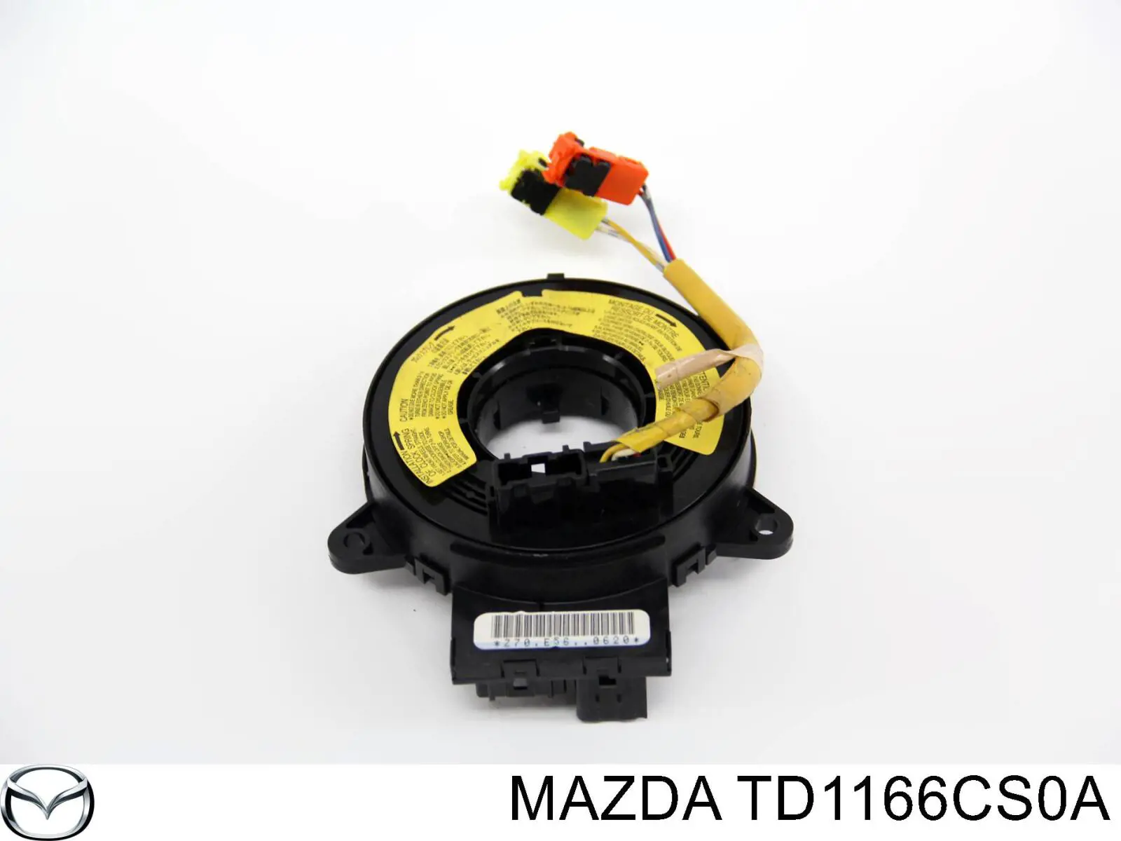TD1166CS0A Mazda Pierścień kontaktowy AIRBAG, taśma kierownicy
