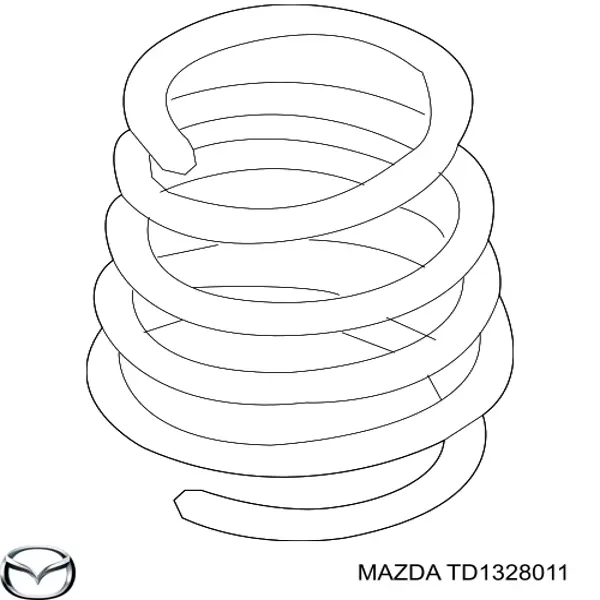 Sprężyna tylna do Mazda CX-9  TB