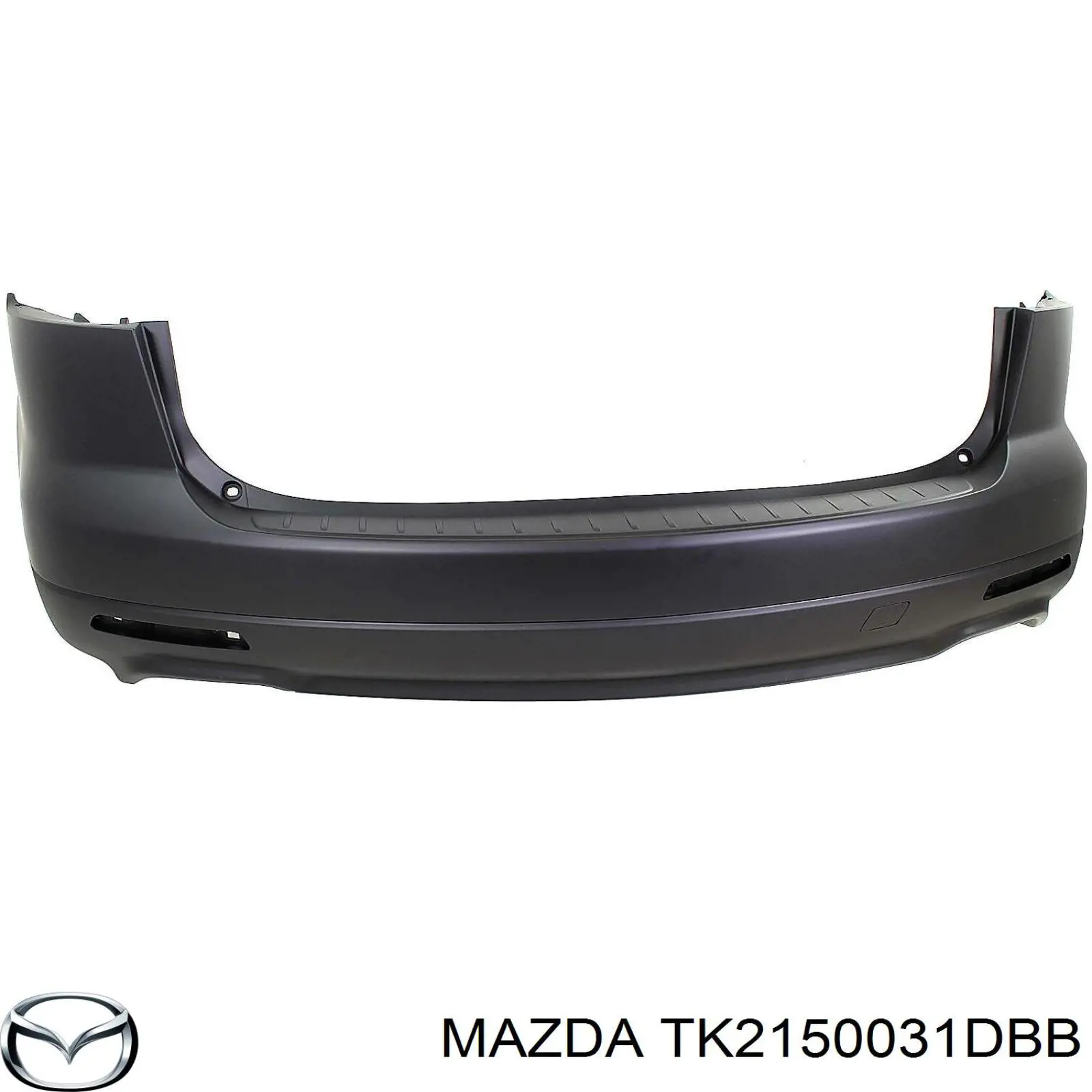 Zderzak przedni Mazda TK2150031DBB cena, od 281,71 USD