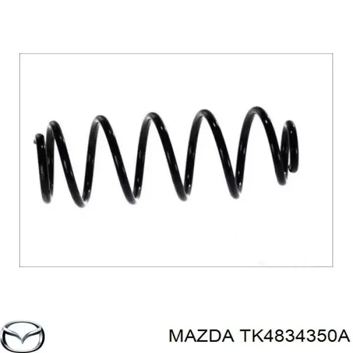 TK4834350A Mazda Wahacz zawieszenia przedniego dolny lewy