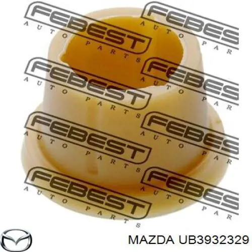 Tuleja dźwigni kierunkowej Mazda UB3932329 cena, od 5,04 USD