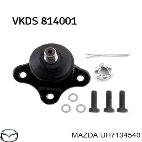 Sworzeń wahacza górny UH7134540 Mazda