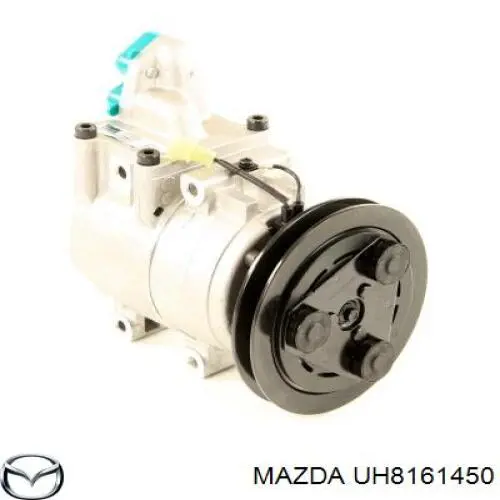 Sprężarka klimatyzacji Mazda UH8161450 cena, od 179,55 USD