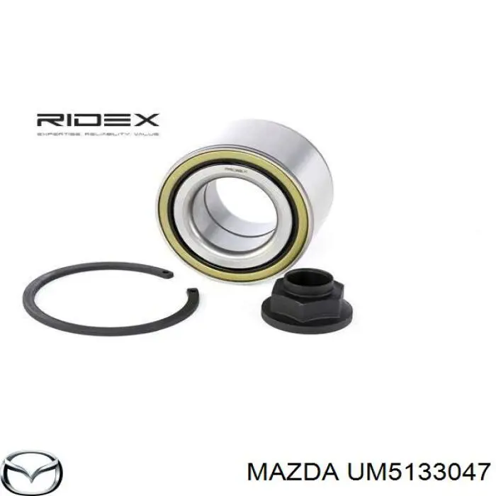 Łożysko piasty przedniej Mazda UM5133047 cena, od 38,83 USD